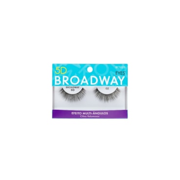 Cílios Postiços 5D Kiss Ny Broadway Sint