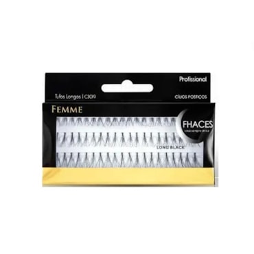 Cílios Postiços Fhaces Femme Longo 3019