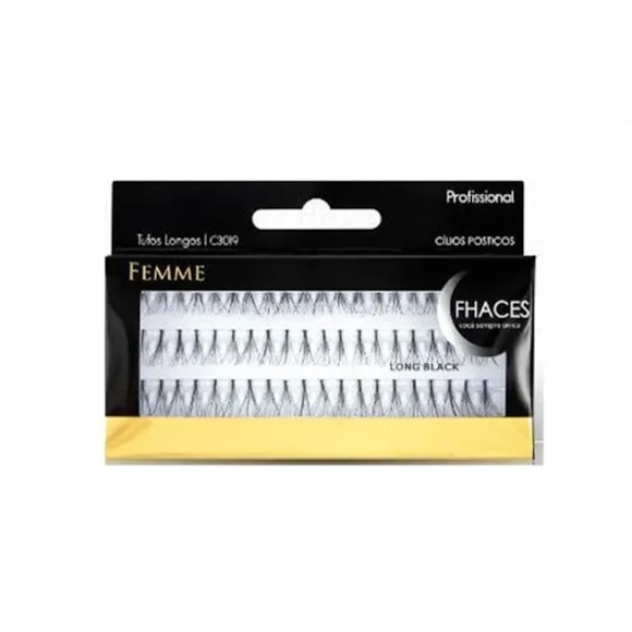 Cílios Postiços Fhaces Femme Longo 3019