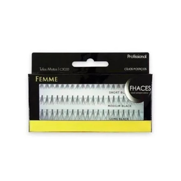 Cílios Postiços Fhaces Femme Misto 3020