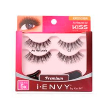 Cílios Postiços Kiss Kit C/2Un 09