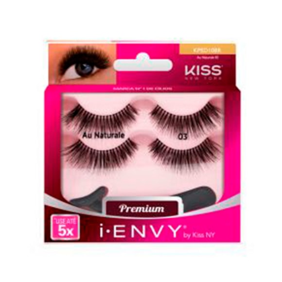 Cílios Postiços Kiss Kit com 2 unidades 10