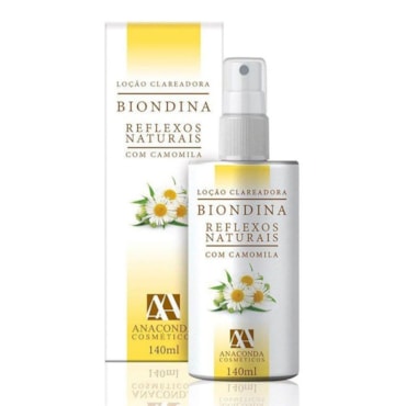 Clareador Natural Biondina Plus Pump 140Ml