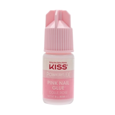 Cola Para Unha Kiss Powerflex Pink Bkp139br