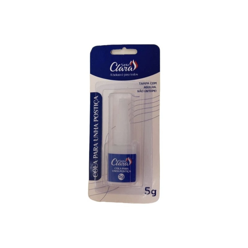 Cola para Unhas Postiças Santa Clara 5g