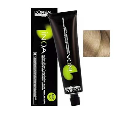 Coloração Sem Amônia L'Oréal Profissionnel Paris Inoa 10 Louro Claríssimo Fundamental 60gr