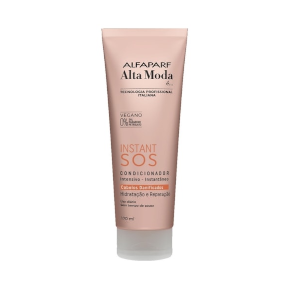 Condicionador Alta Moda Sos Instant Cabelos Danificados 170ml
