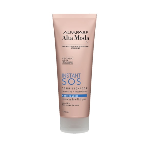 Condicionador Alta Moda Sos Instant Cabelos Secos 170ml
