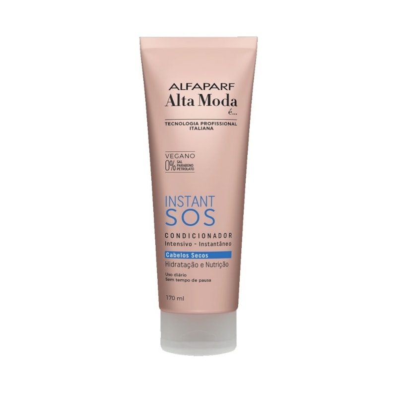 Condicionador Alta Moda Sos Instant Cabelos Secos 170ml