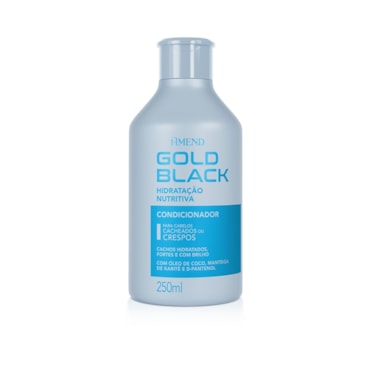 Condicionador Amend Gold Black Hidratação Nutritiva 250ml