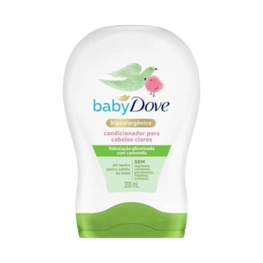 Condicionador Dove Baby Cabelo Claro Hidratante Enriquecido 200ml