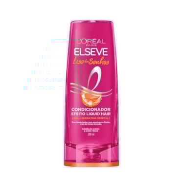 Condicionador Elseve Liso Dos Sonhos AHA + Queratina Vegetal