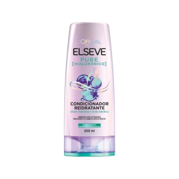 Condicionador Elseve Pure Hialurônico 200ml