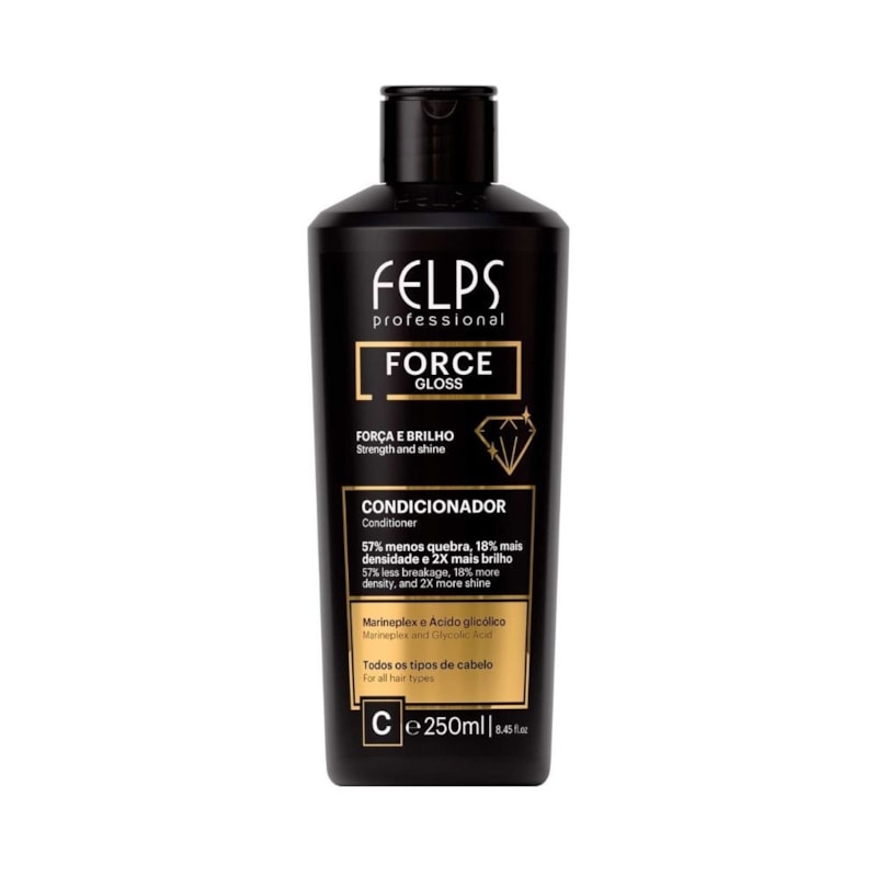 Condicionador Felps Force Gloss 250ml