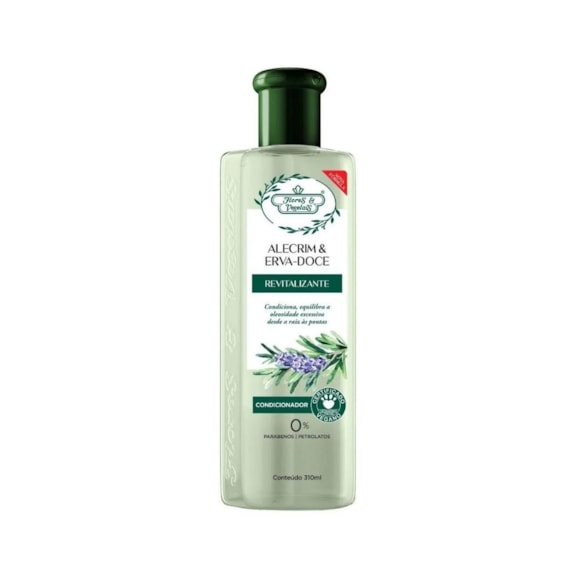 Condicionador Flores E Vegetais Alecrim E Erva Doce 300Ml