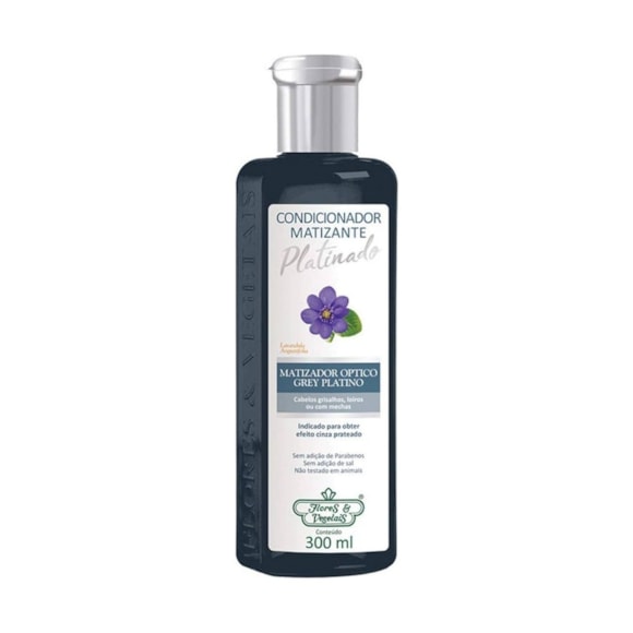 Condicionador Flores E Vegetais Matizante Platinado 300Ml