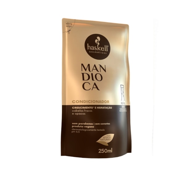 Condicionador Haskell Mandioca Refil 250ml