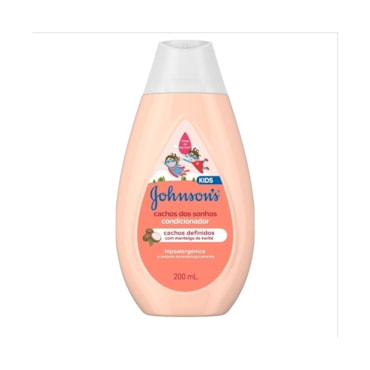 Condicionador Infantil Johnson Cacheados 200ml