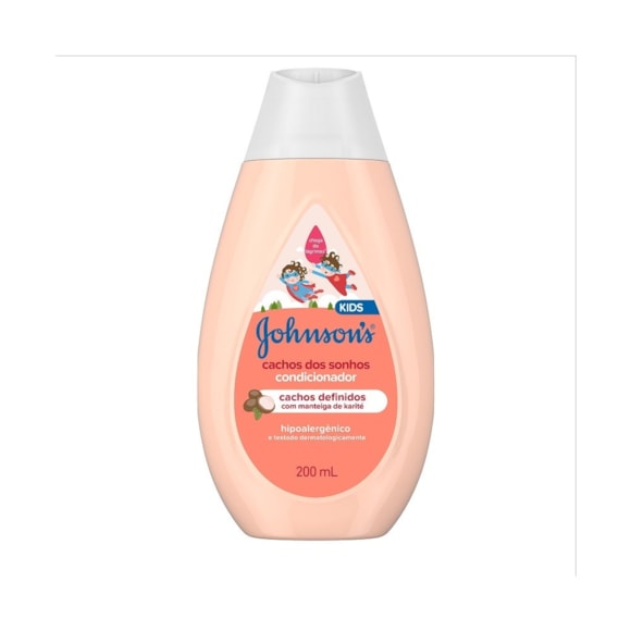 Condicionador Infantil Johnson Cacheados 200ml