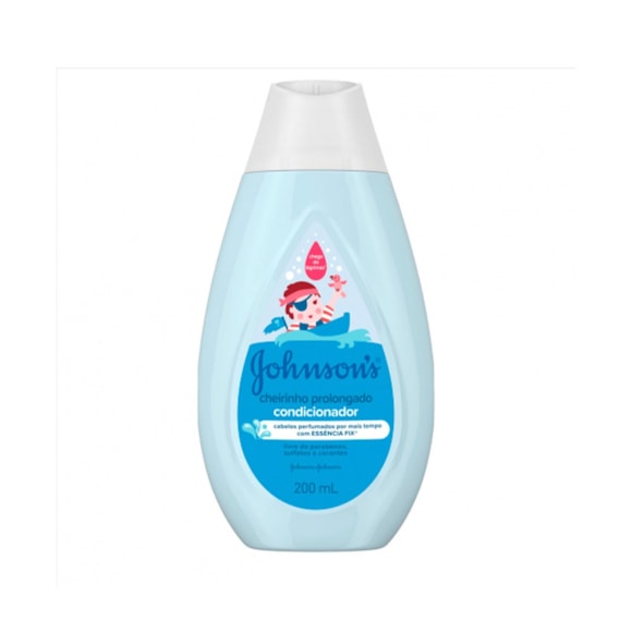 Condicionador Infantil Johnson Cheirinho Prolongado 200ml