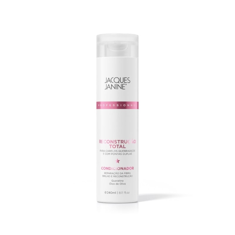 Condicionador Jacques Janine Professionnel Reconstrução Total 240ml