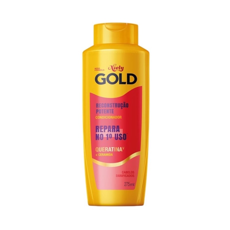 Condicionador Niely Gold Reconstrução 275ml