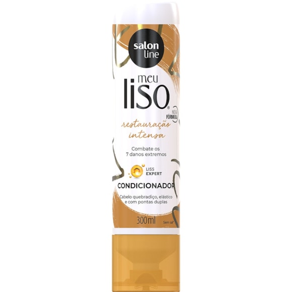 Condicionador Salon Line Meu Liso Restauração Intensa 300ml