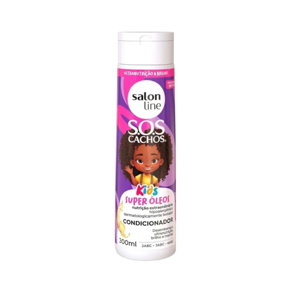 Condicionador Salon Line SOS Cachos Kids Nutrição em Ação 300ml