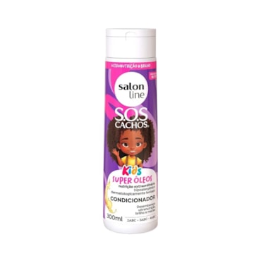 Condicionador Salon Line SOS Cachos Kids Nutrição em Ação 300ml