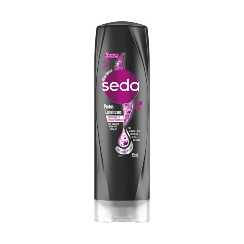 Condicionador Seda Pretos Luminosos 325Ml