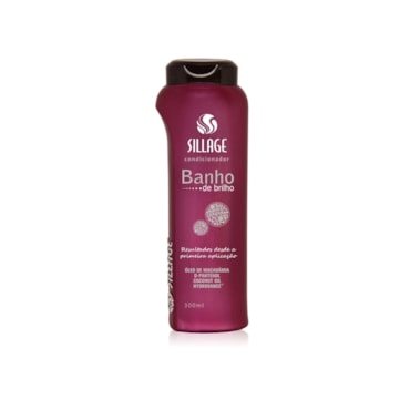 Condicionador Sillage Banho De Brilho 300ml