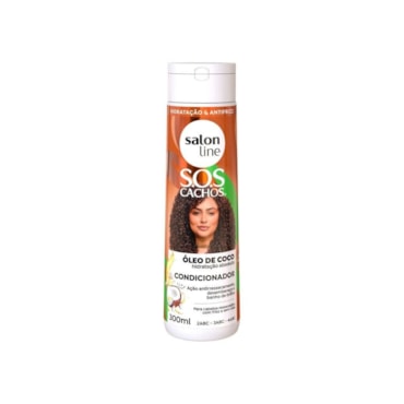 Condicionador SOS Cachos Coco Tratamento Profundo Salon Line 300ml