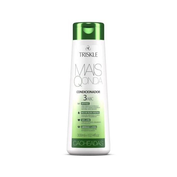 Condicionador Triskle Mais Q Onda Cacheadas 300ml