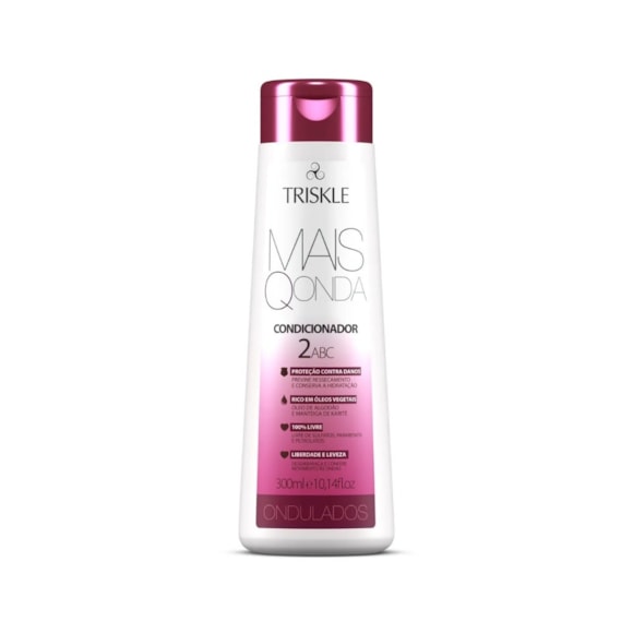 Condicionador Triskle Mais Q Onda Onduladas 300ml