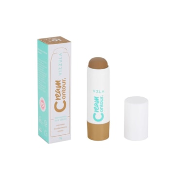 Contorno Facial Vizzela Cream Contour Cor 01