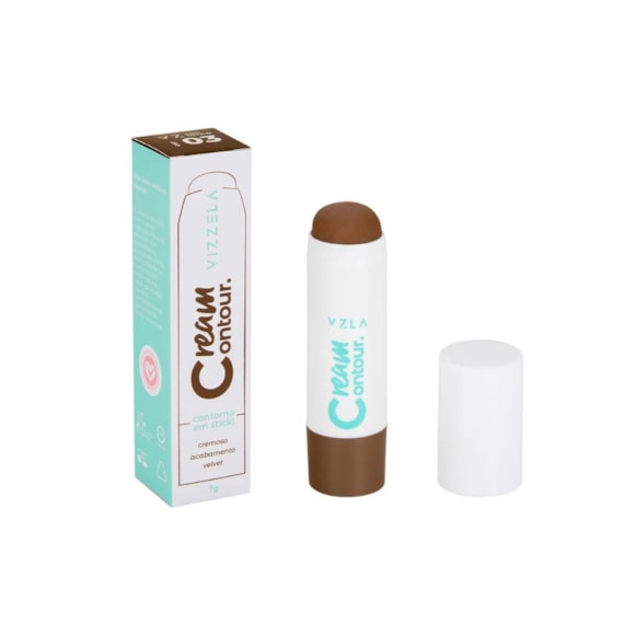 Contorno Facial Vizzela Cream Contour Cor 03