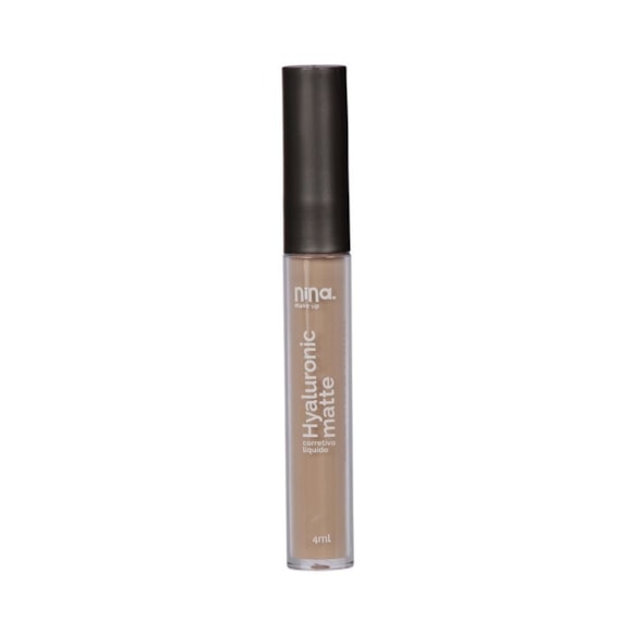 Corretivo Líquido Nina Makeup Hyaluronic Matte Cor 0.5