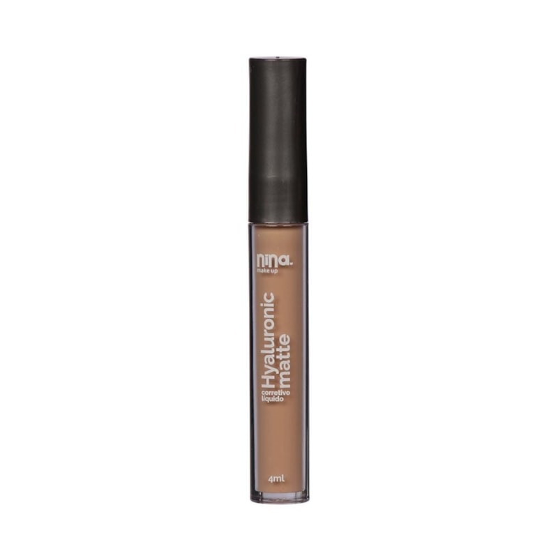 Corretivo Líquido Nina Makeup Hyaluronic Matte COR 3