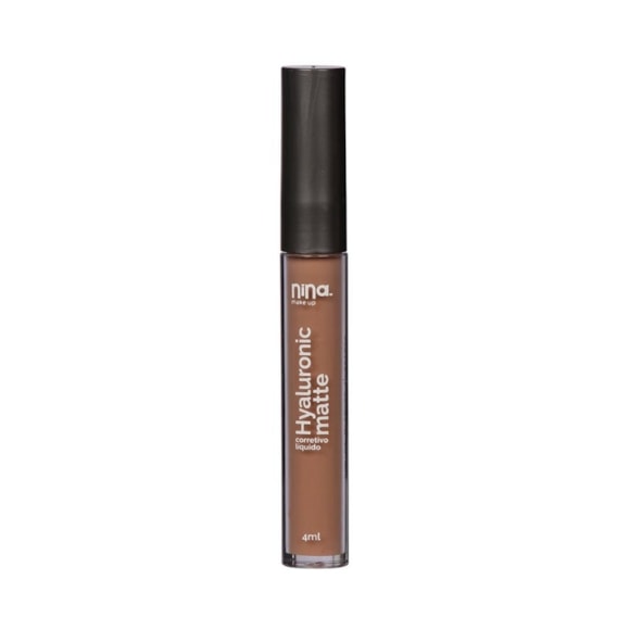 Corretivo Líquido Nina Makeup Hyaluronic Matte COR 4