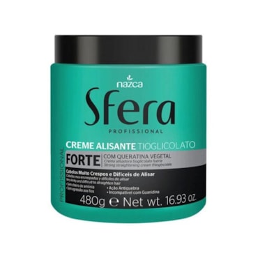 Creme Alisante Forte Sfera Nazca Profissional 480gr