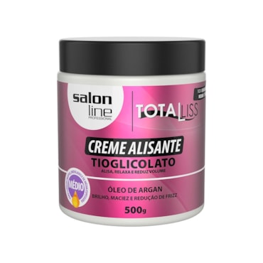 Creme Alisante Salon line 500g