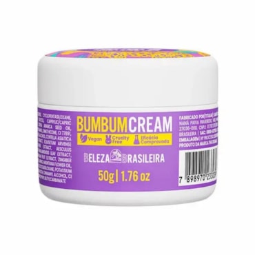 Creme Bumbum Beleza Brasileira Mini 50g