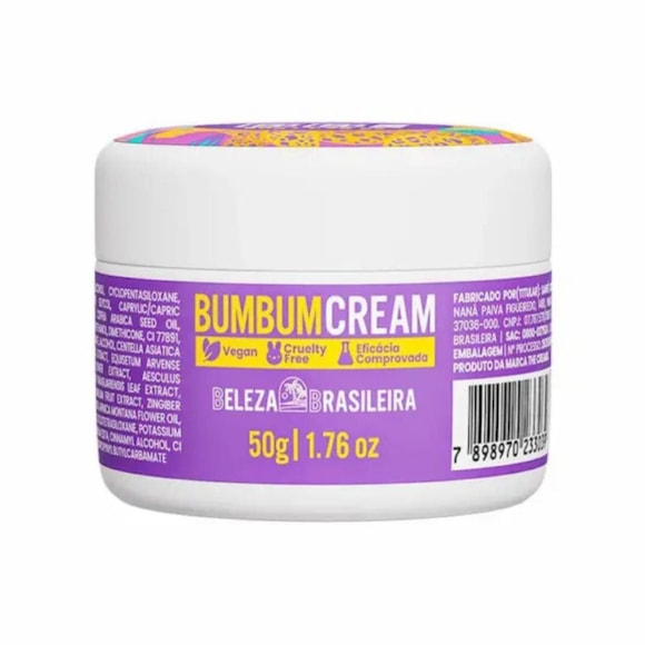 Creme Bumbum Beleza Brasileira Mini 50g