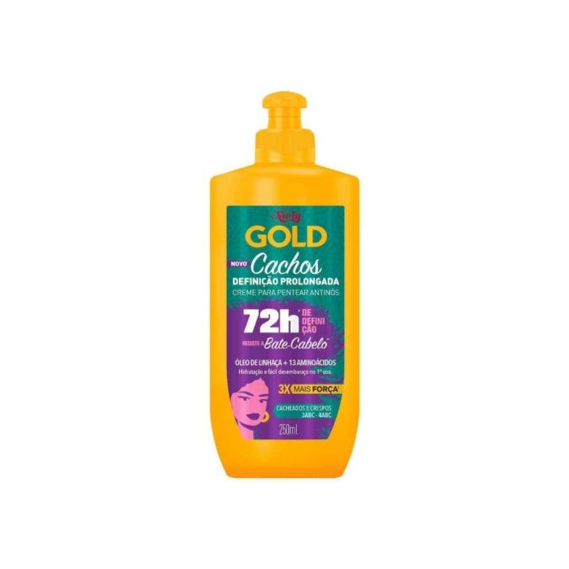 Creme Capilar Niely Gold Pen Definição Prolongado 250ml