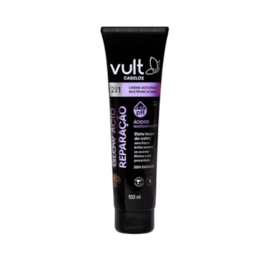 Creme Capilar Vult Noturno Glow Acidificante Reparação 100ml