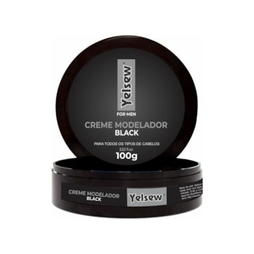 Creme Capilar Yelsew Modelador Black 100g