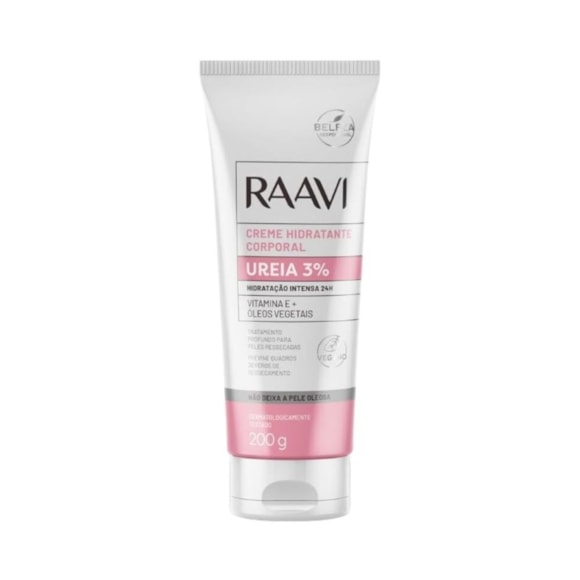 Creme Corporal Raavi Ureia 3% 220g