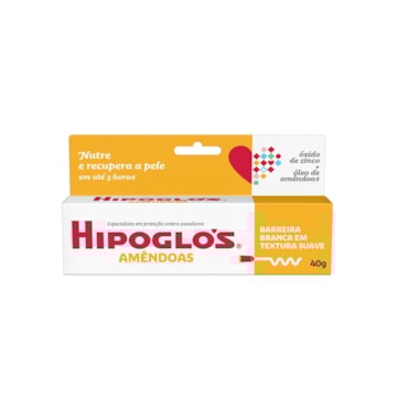 Creme De Assaduras Hipoglos Amêndoas 40gr