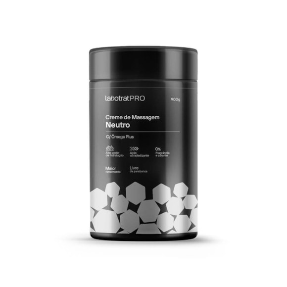 Creme de Massagem Labotrat Pro Neutro 900gr