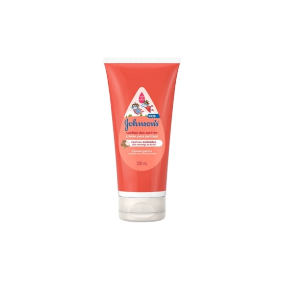 Creme De Pentear Infantil Johnson E Johnson Baby Cachos Dos Sonho 200ml